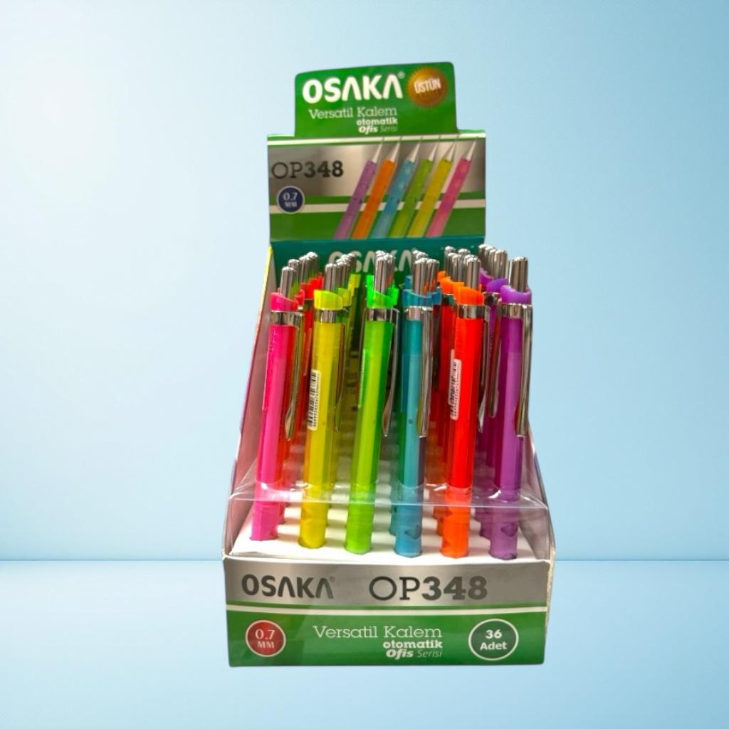 OSAKA OP-348 METALİK NEON RENK VERSATİL 0.7 UÇLU 36’LI PAKET